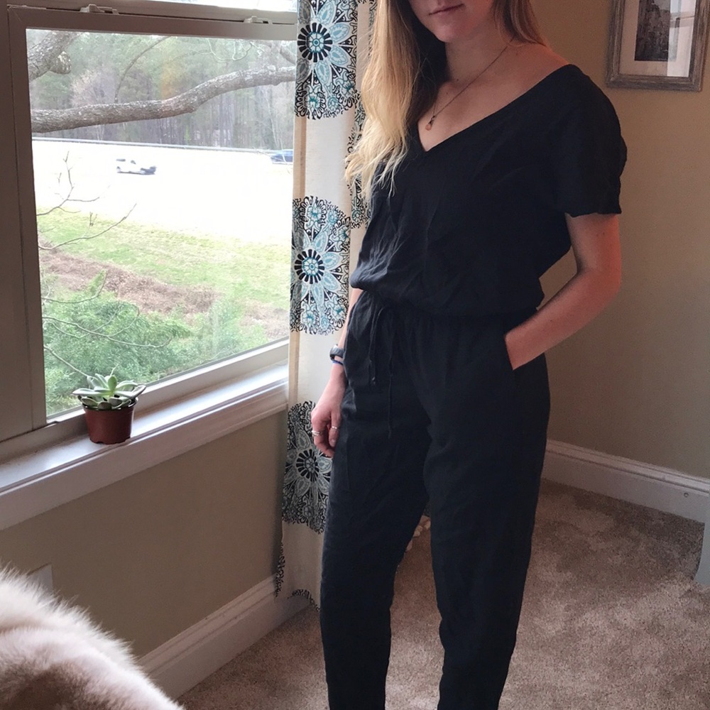 J Crew classy black jumpsuit